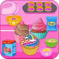 Free play online Bake multi colored cupcakes APK Free play online Bake multi colored cupcakes APK