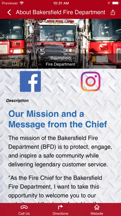 Play Bakersfield FD Wellness App as an online game Bakersfield FD Wellness App with UptoPlay