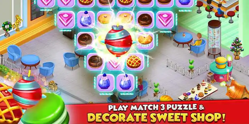 Play Bakery Shop : Restaurant Match 3 Game