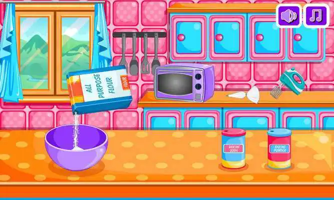 Play Baking black forest cake