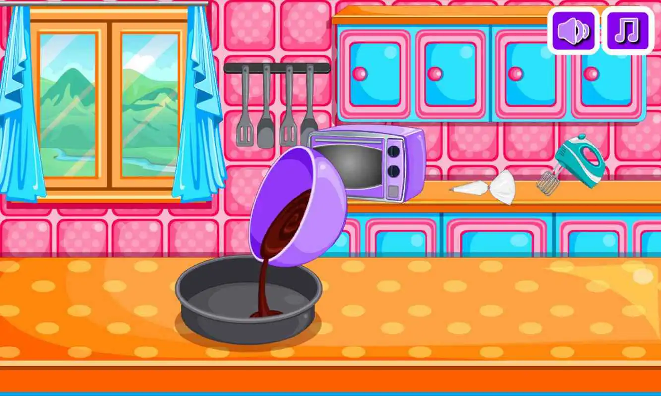 Play Baking black forest cake