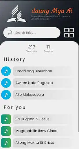 Play Balaang Mga Alawiton (Cebuano SDA Church Hymnal)  and enjoy Balaang Mga Alawiton (Cebuano SDA Church Hymnal) with UptoPlay