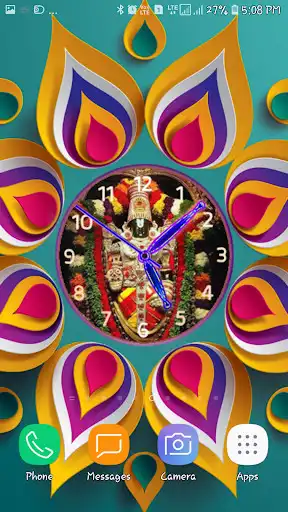 Play Balaji Clock Live Wallpaper as an online game Balaji Clock Live Wallpaper with UptoPlay