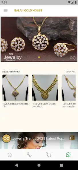 Play Balaji Gold House - Online Jewelry Showroom App as an online game Balaji Gold House - Online Jewelry Showroom App with UptoPlay