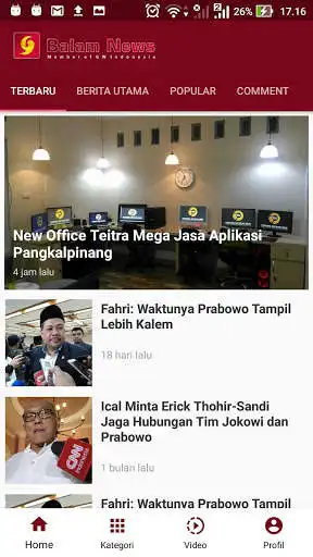 Play Balam News - Berita Informatif Bangka Belitung  and enjoy Balam News - Berita Informatif Bangka Belitung with UptoPlay