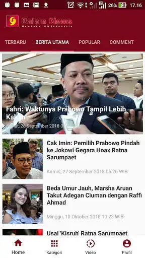 Play Balam News - Berita Informatif Bangka Belitung as an online game Balam News - Berita Informatif Bangka Belitung with UptoPlay