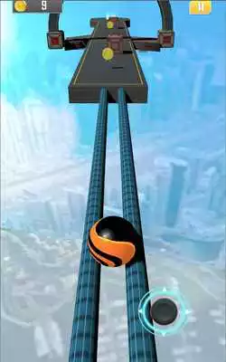 Play Balance Rolling Ball Free : 3D Ball Roll In Sky