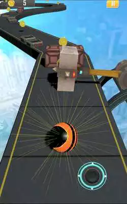 Play Balance Rolling Ball Free : 3D Ball Roll In Sky