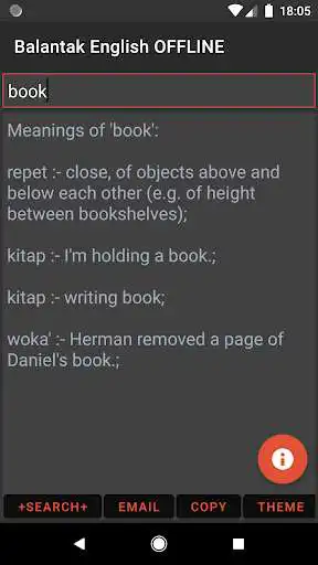 Play Balantak-English Dictionary as an online game Balantak-English Dictionary with UptoPlay