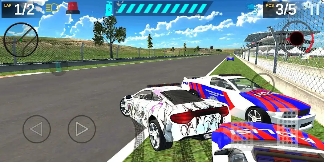 Play Balap Mobil Polisi Simulator as an online game Balap Mobil Polisi Simulator with UptoPlay