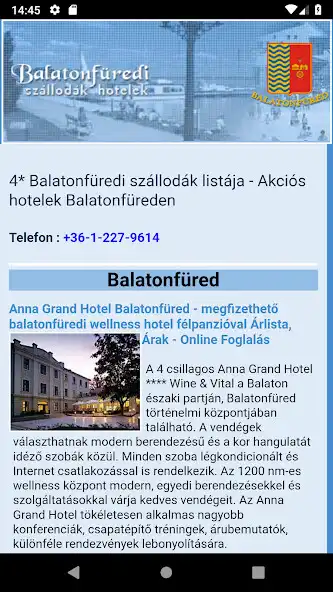 Play Balatonfüredi szállodák hotele  and enjoy Balatonfüredi szállodák hotele with UptoPlay