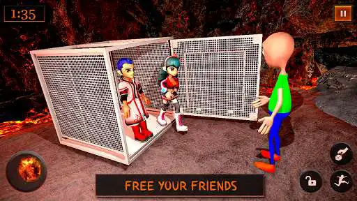 Play Baldies Basics Lava Runner Sim  and enjoy Baldies Basics Lava Runner Sim with UptoPlay