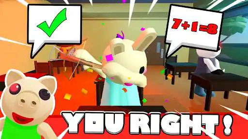 Play Baldi Piggy Mode Basics School as an online game Baldi Piggy Mode Basics School with UptoPlay
