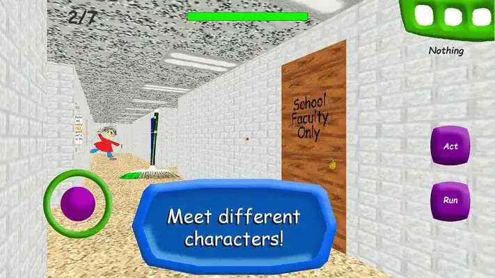 Play Baldis Basics in Education School