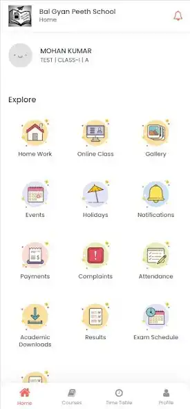 Play Bal Gyan Peeth School as an online game Bal Gyan Peeth School with UptoPlay