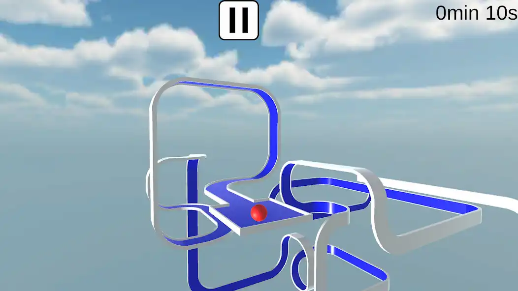 Play Ball 3D: Complete the circuit as an online game Ball 3D: Complete the circuit with UptoPlay