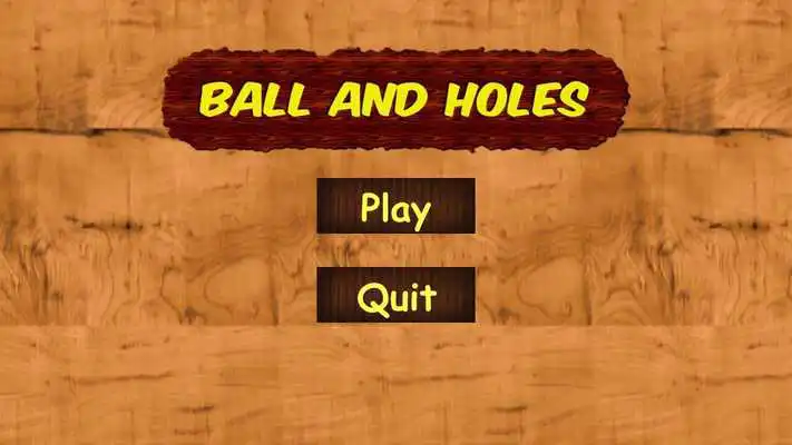Play Ball and Holes