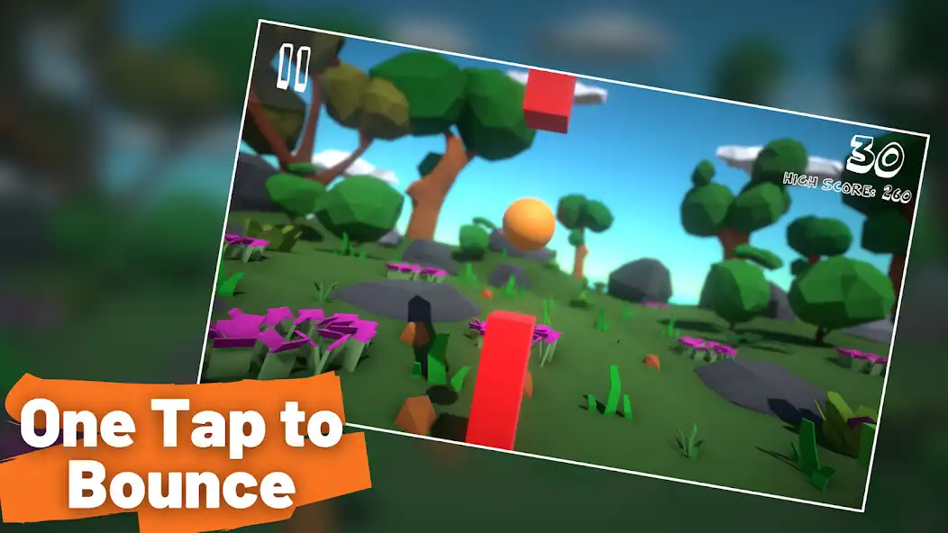 Play Ball Bounce 3D: Bounce and Dodge  and enjoy Ball Bounce 3D: Bounce and Dodge with UptoPlay