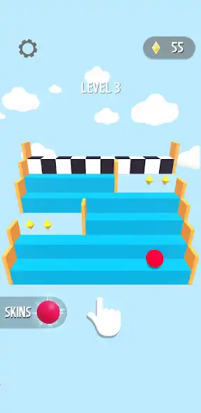 Play Ball Bounce Ladder  and enjoy Ball Bounce Ladder with UptoPlay