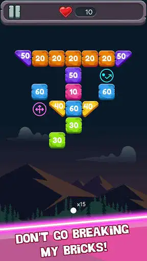 Play Ball Bricks Breaker as an online game Ball Bricks Breaker with UptoPlay