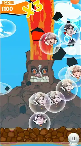 Play Ball Bubble BTS - Gold Ball BTS  and enjoy Ball Bubble BTS - Gold Ball BTS with UptoPlay