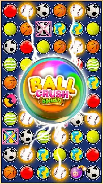 Play Ball Crush Splash-Match 3 Game  and enjoy Ball Crush Splash-Match 3 Game with UptoPlay