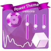 Free play online Ballerina Poweramp Skin APK