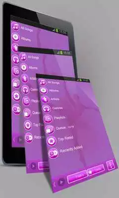 Play Ballerina Poweramp Skin