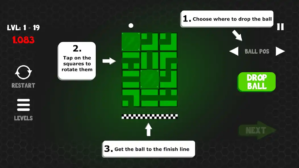 Play BallFlow Pipes Puzzle  and enjoy BallFlow Pipes Puzzle with UptoPlay