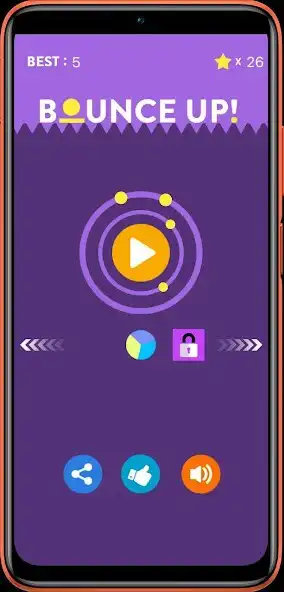 Play Ball Game: Bounce Go Up as an online game Ball Game: Bounce Go Up with UptoPlay