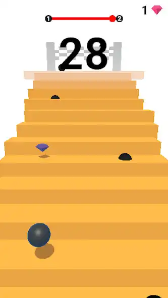 Play Ball Game Catch Up Stairs  and enjoy Ball Game Catch Up Stairs with UptoPlay