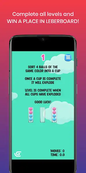 Play Ball Master 3D (Ball cup boom) as an online game Ball Master 3D (Ball cup boom) with UptoPlay