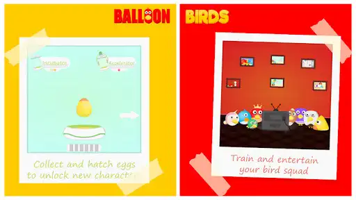Play Balloon Birds : Virtual Pets & Mini Games  and enjoy Balloon Birds : Virtual Pets & Mini Games with UptoPlay