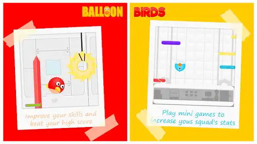 Play Balloon Birds : Virtual Pets & Mini Games as an online game Balloon Birds : Virtual Pets & Mini Games with UptoPlay
