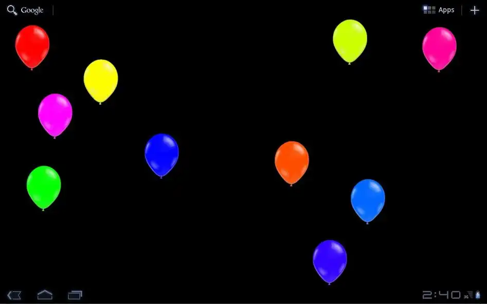 Play BalloonBurst Live Wallpaper as an online game BalloonBurst Live Wallpaper with UptoPlay