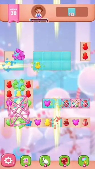 Play Balloon Mania Match 3 as an online game Balloon Mania Match 3 with UptoPlay