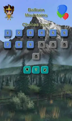 Play Balloon mountains as an online game Balloon mountains with UptoPlay