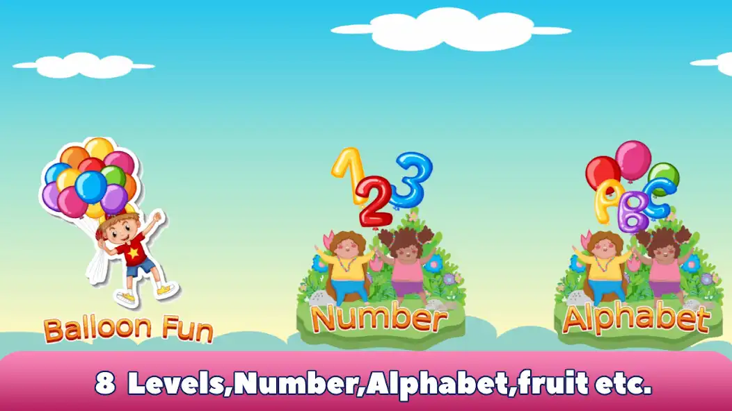 Play Balloon Pop Game : Kids Learn  and enjoy Balloon Pop Game : Kids Learn with UptoPlay