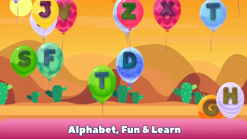 Play Balloon Pop Game : Kids Learn as an online game Balloon Pop Game : Kids Learn with UptoPlay