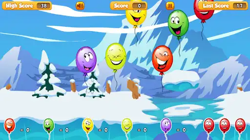 Play Balloon Pop Game as an online game Balloon Pop Game with UptoPlay