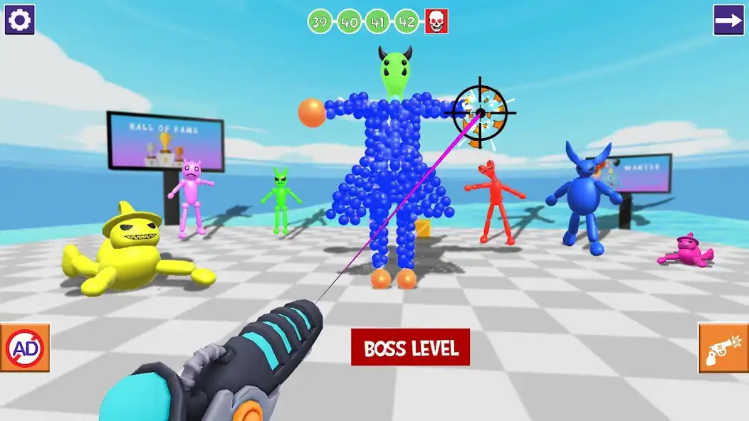 Play Balloon Pop: Shooting Games as an online game Balloon Pop: Shooting Games with UptoPlay
