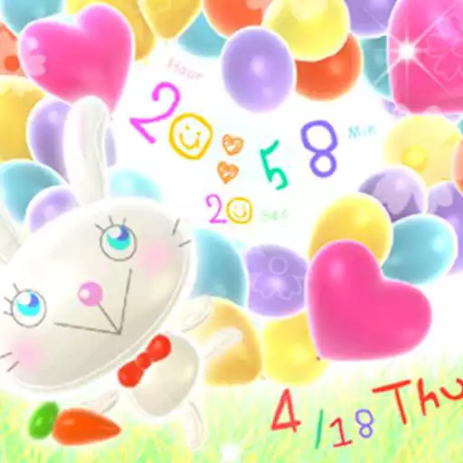 Run free android online Balloon Rabbit LWP Trial APK