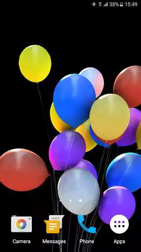 Play Balloons 3D Live Wallpaper