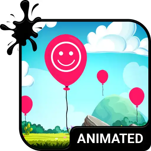 Play Balloons Animated Custom Keyboard + Live Wallpaper APK