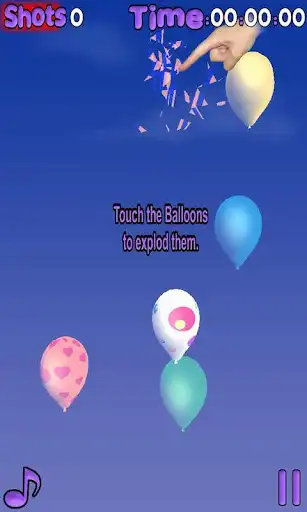 Play Balloon Shot as an online game Balloon Shot with UptoPlay