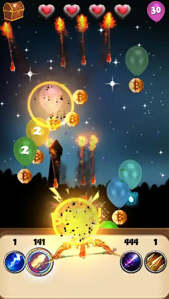 Play Balloons Shoot - 2019 as an online game Balloons Shoot - 2019 with UptoPlay