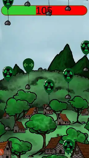 Play Balloon Village: Cut to Save as an online game Balloon Village: Cut to Save with UptoPlay