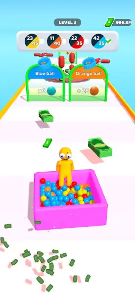 Play Ball Pit Run as an online game Ball Pit Run with UptoPlay