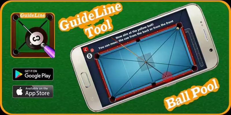 Play ball pool guideline tool