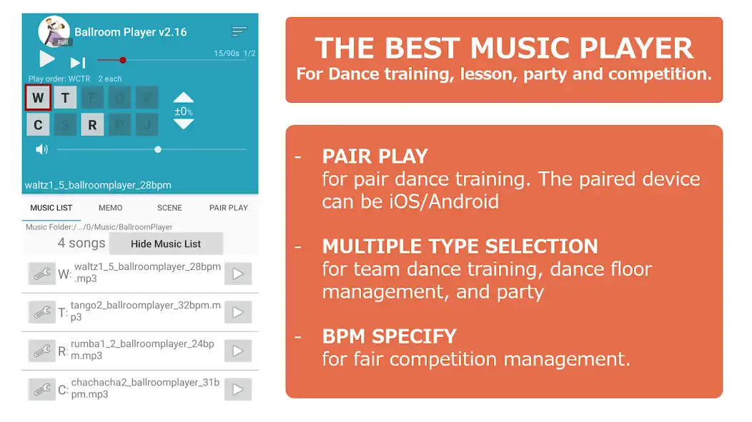 Play Ballroom Player with Pair Play  and enjoy Ballroom Player with Pair Play with UptoPlay